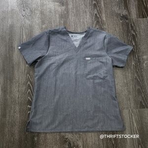 Figs Catarina Grey Top Size L